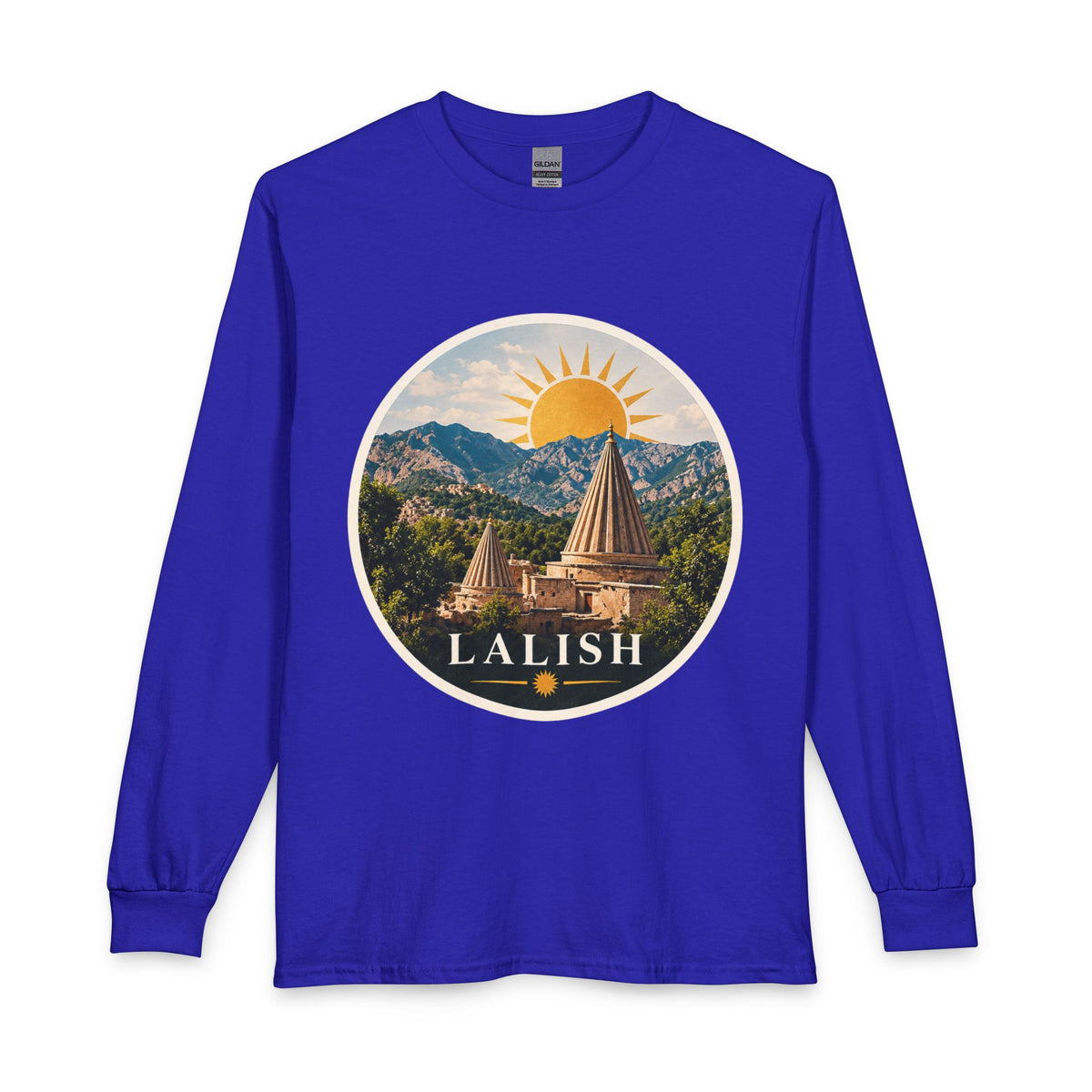 Lalish Temple Scenic Long Sleeve Shirt