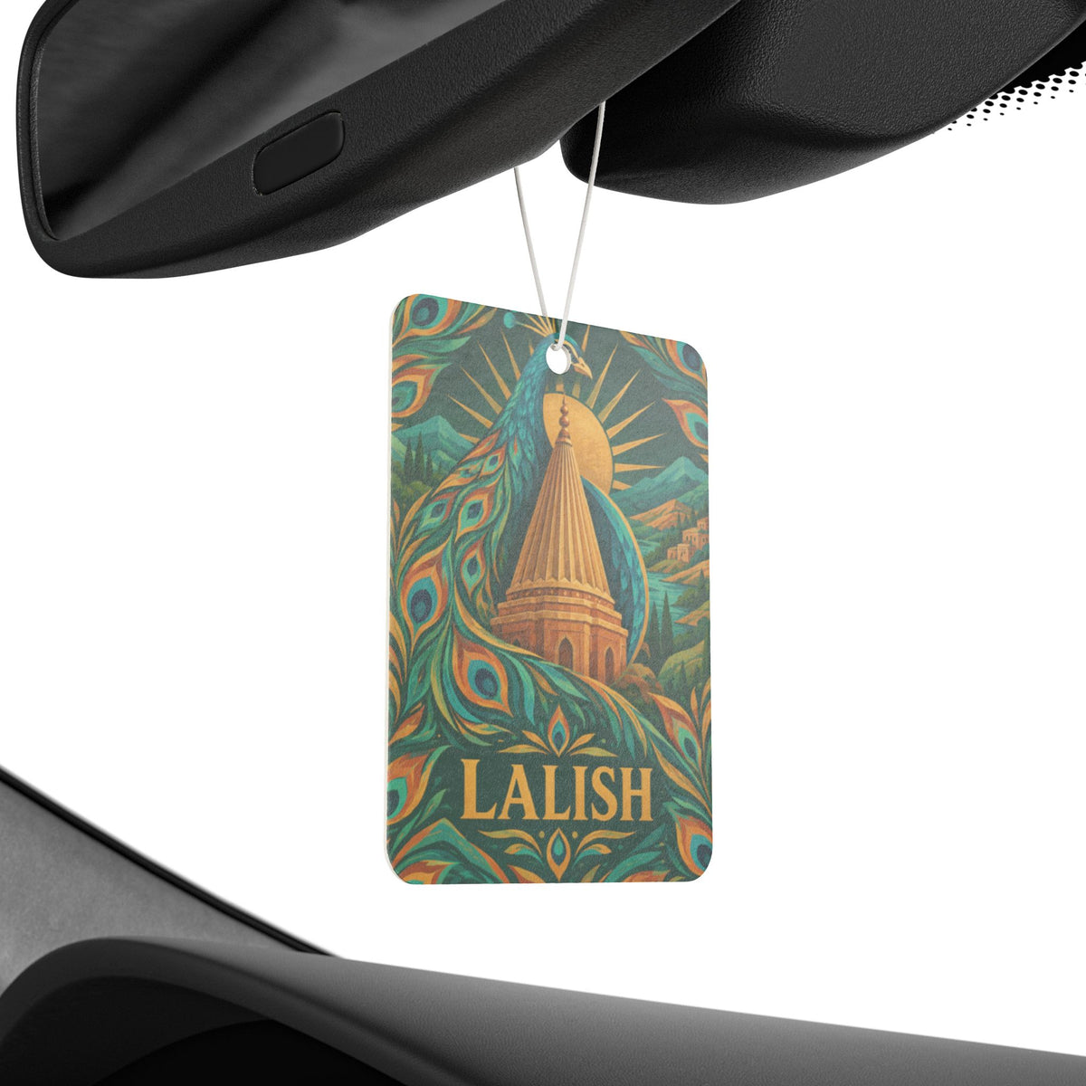 Lalish Peacock Car Air Freshener