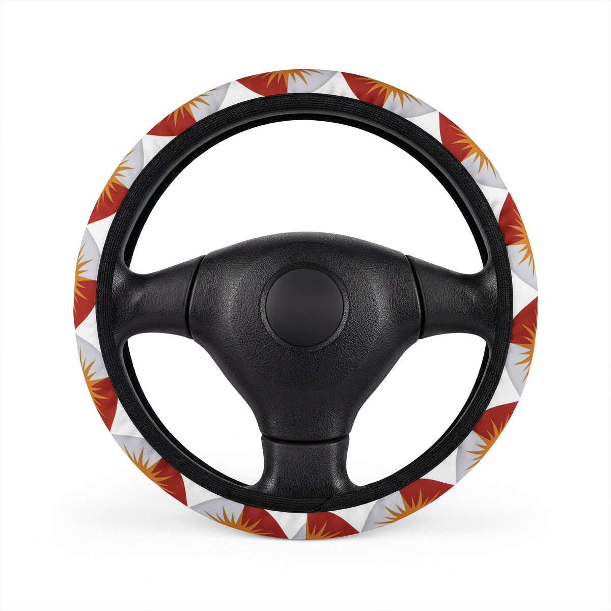 Yazidis Flag Steering Wheel Cover