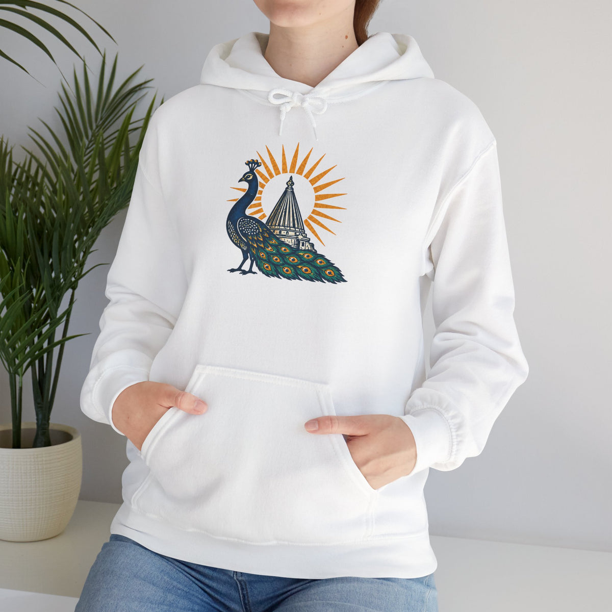 Peacock Sunrise Hoodie
