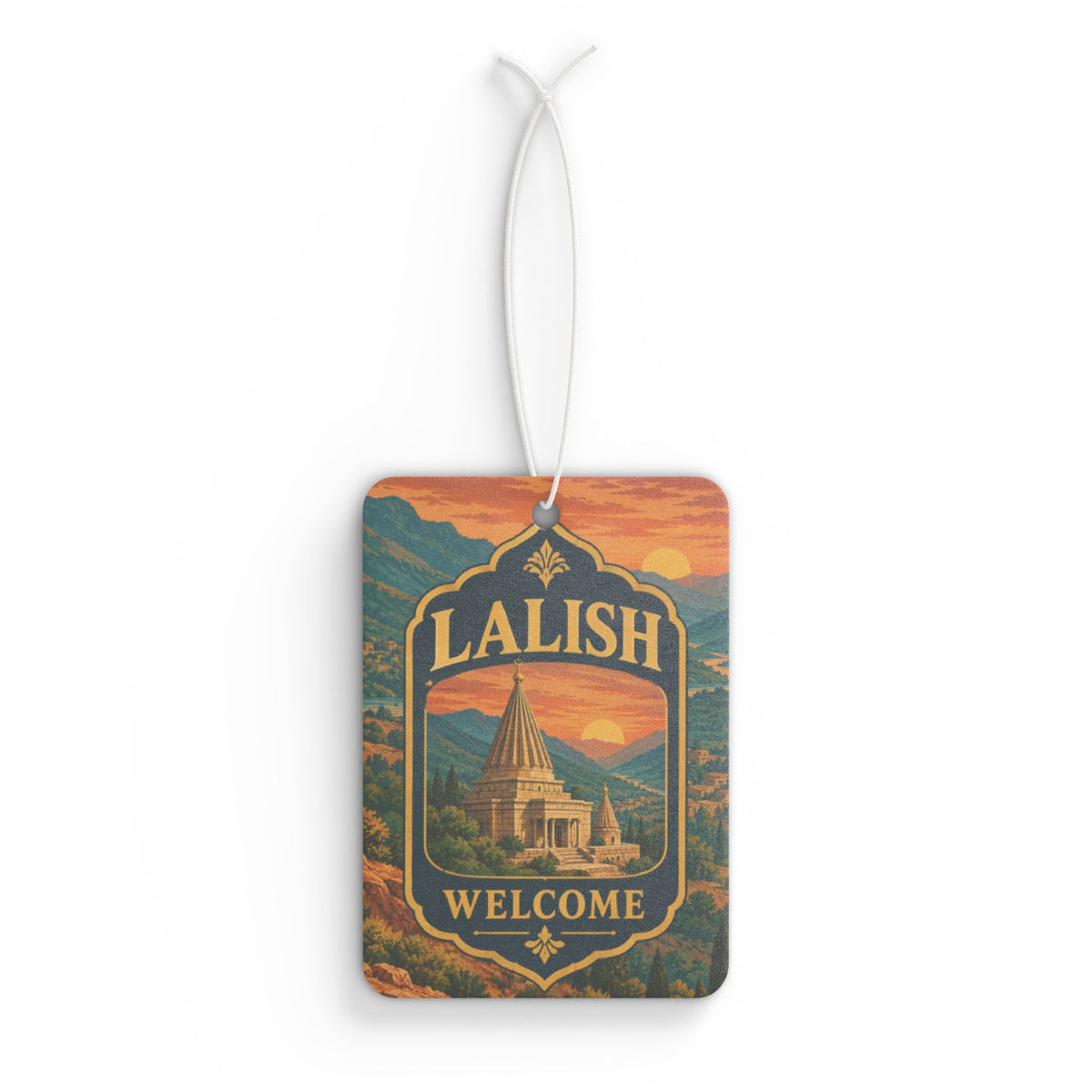 Lalish Welcome Car Air Freshener
