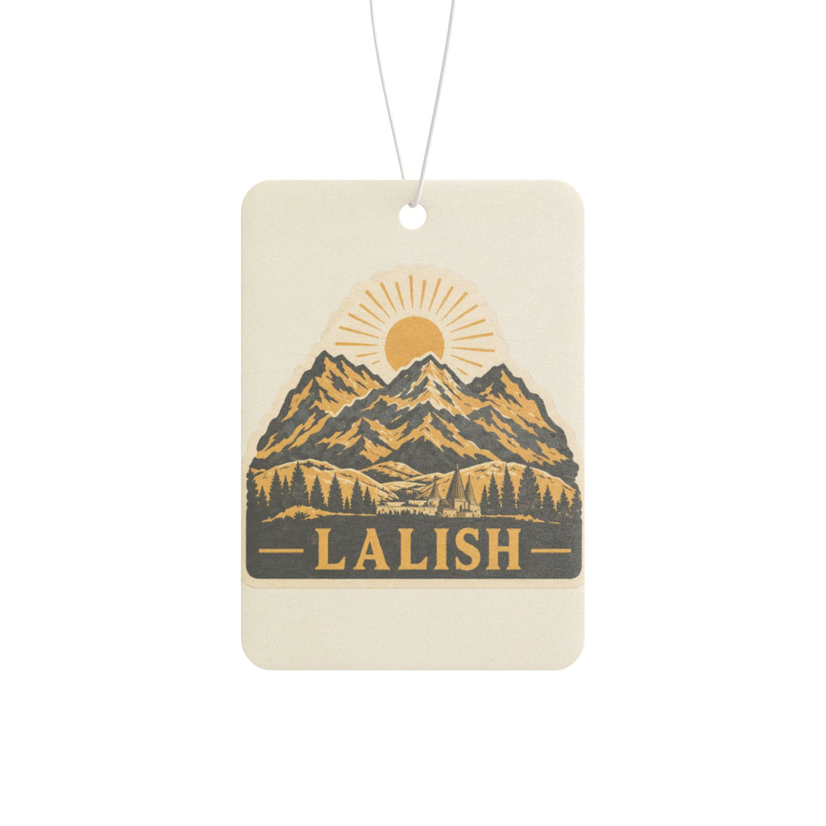 Mountain Sunrise Car Air Freshener
