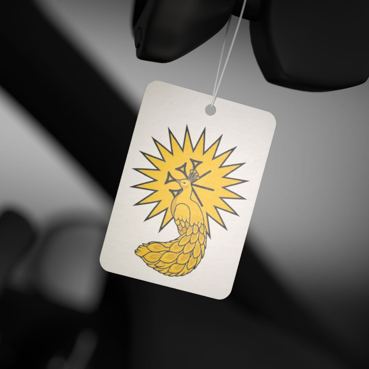 Peacock Sun Car Air Freshener