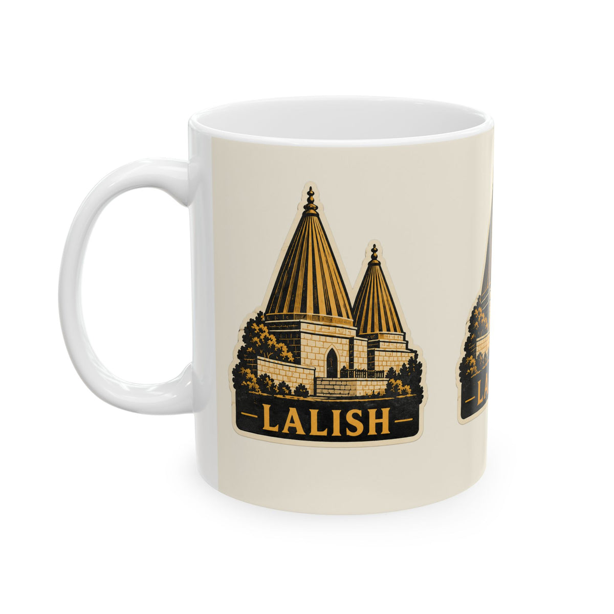 Lalish Temple Ceramic Mug