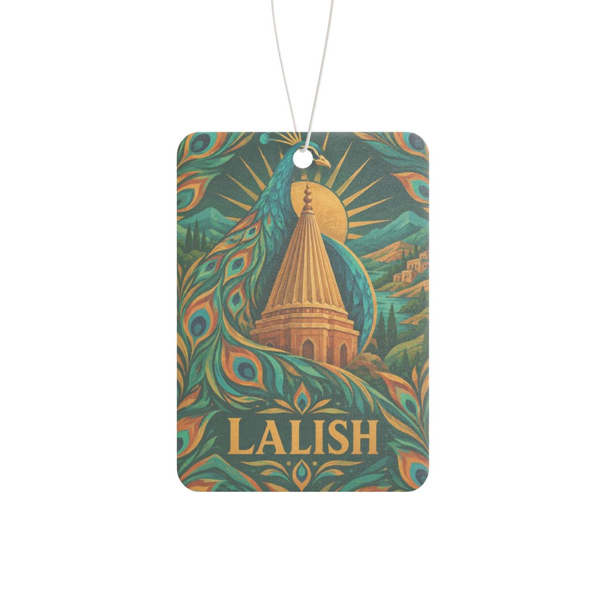 Lalish Peacock Car Air Freshener