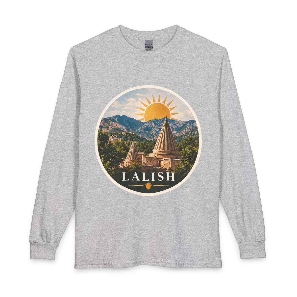 Lalish Temple Scenic Long Sleeve Shirt