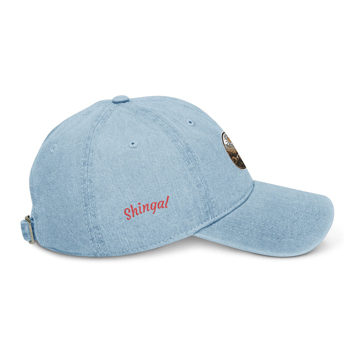 Lalish Embroidered Denim Hat
