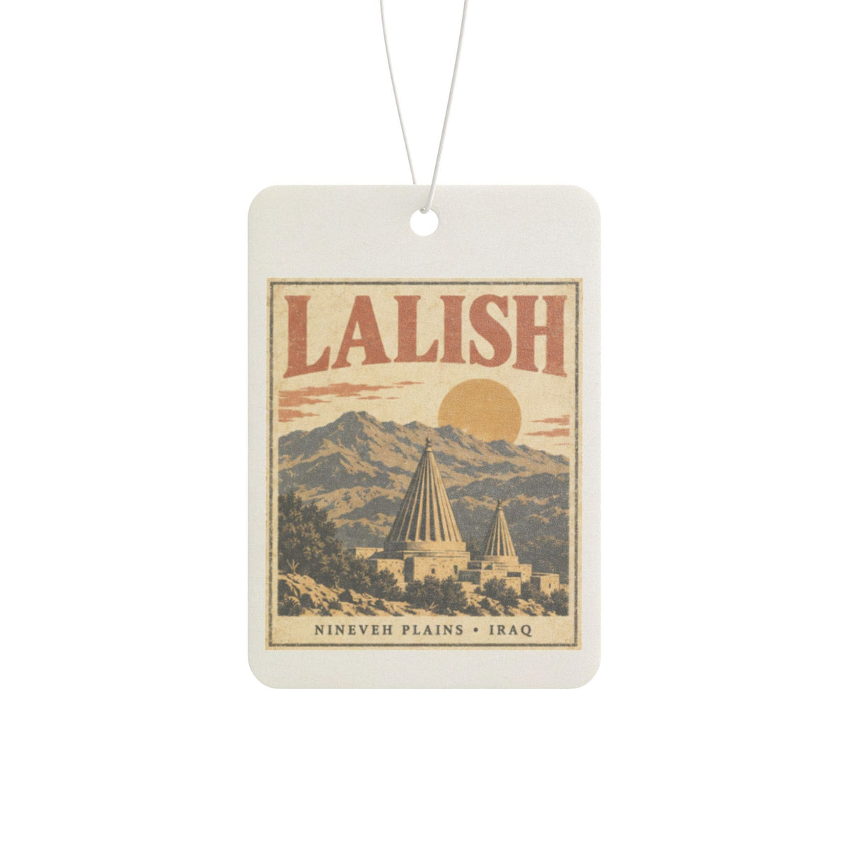 Lalish Vintage Travel Car Air Freshener