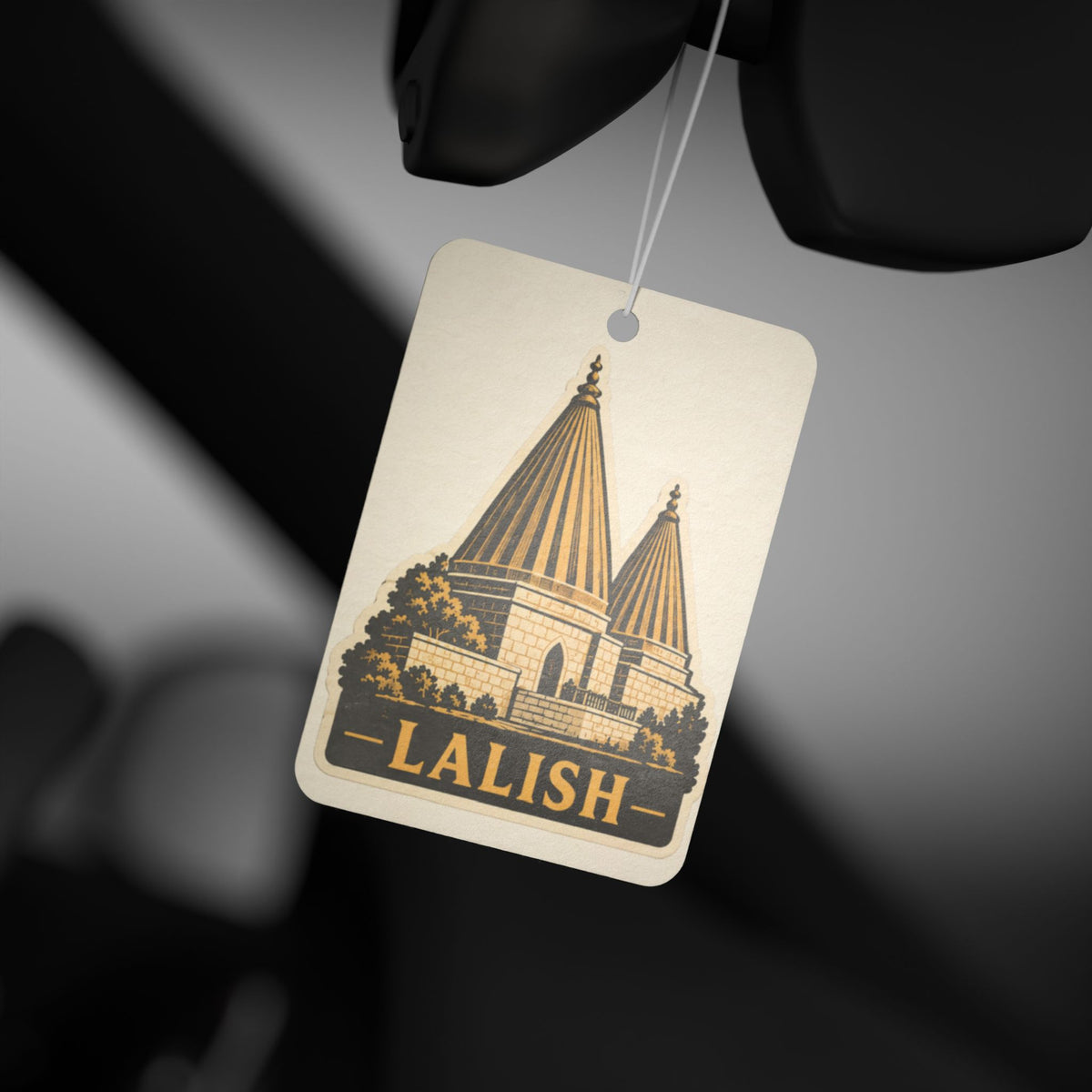 Lalish Temple Car Air Freshener