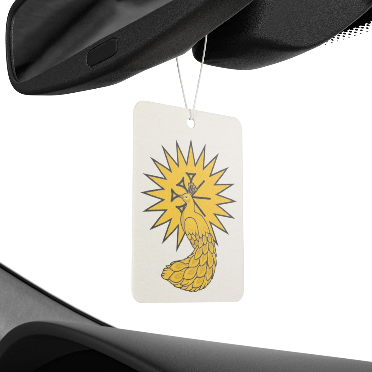 Peacock Sun Car Air Freshener
