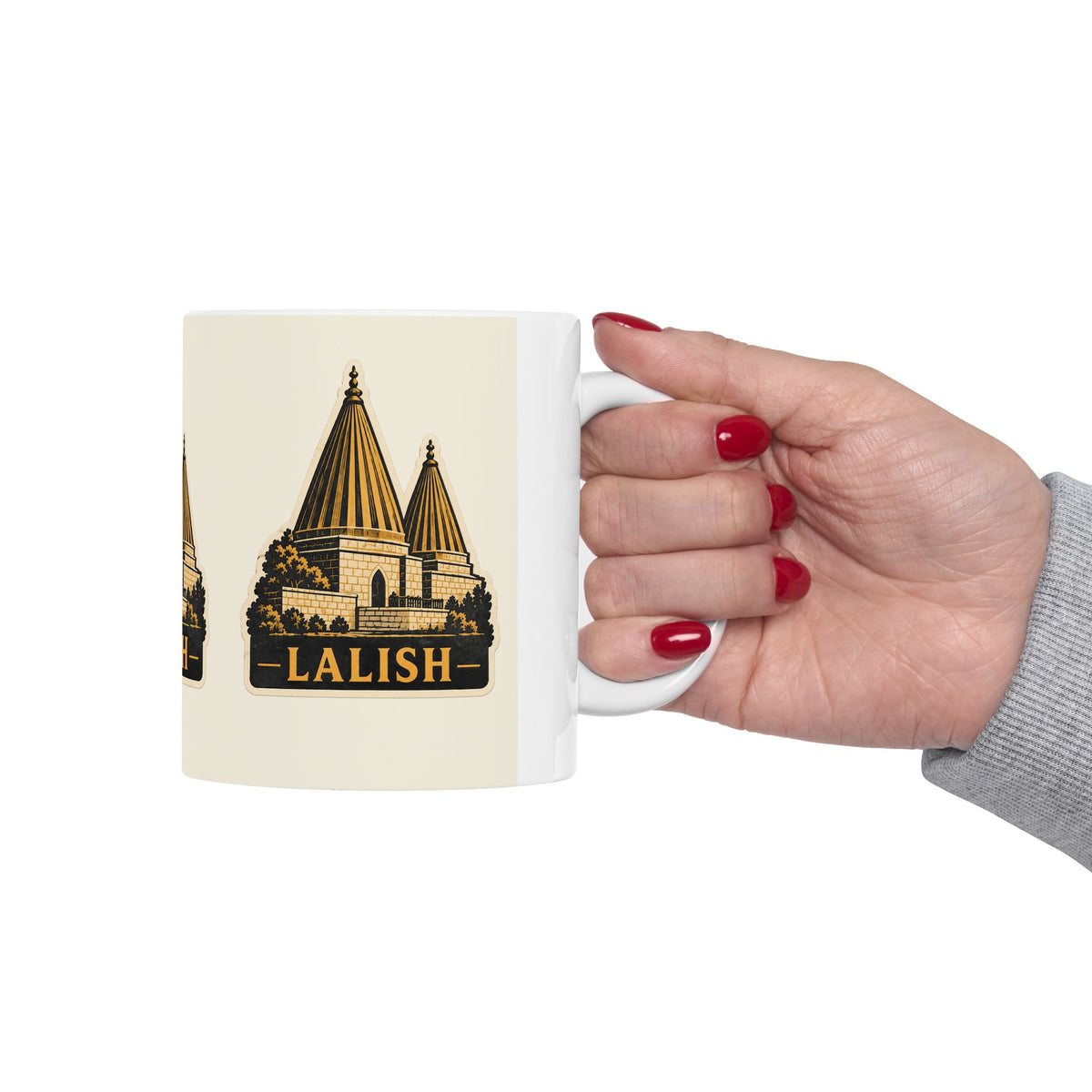 Lalish Temple Ceramic Mug