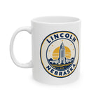 Lincoln Nebraska Seal Ceramic Mug