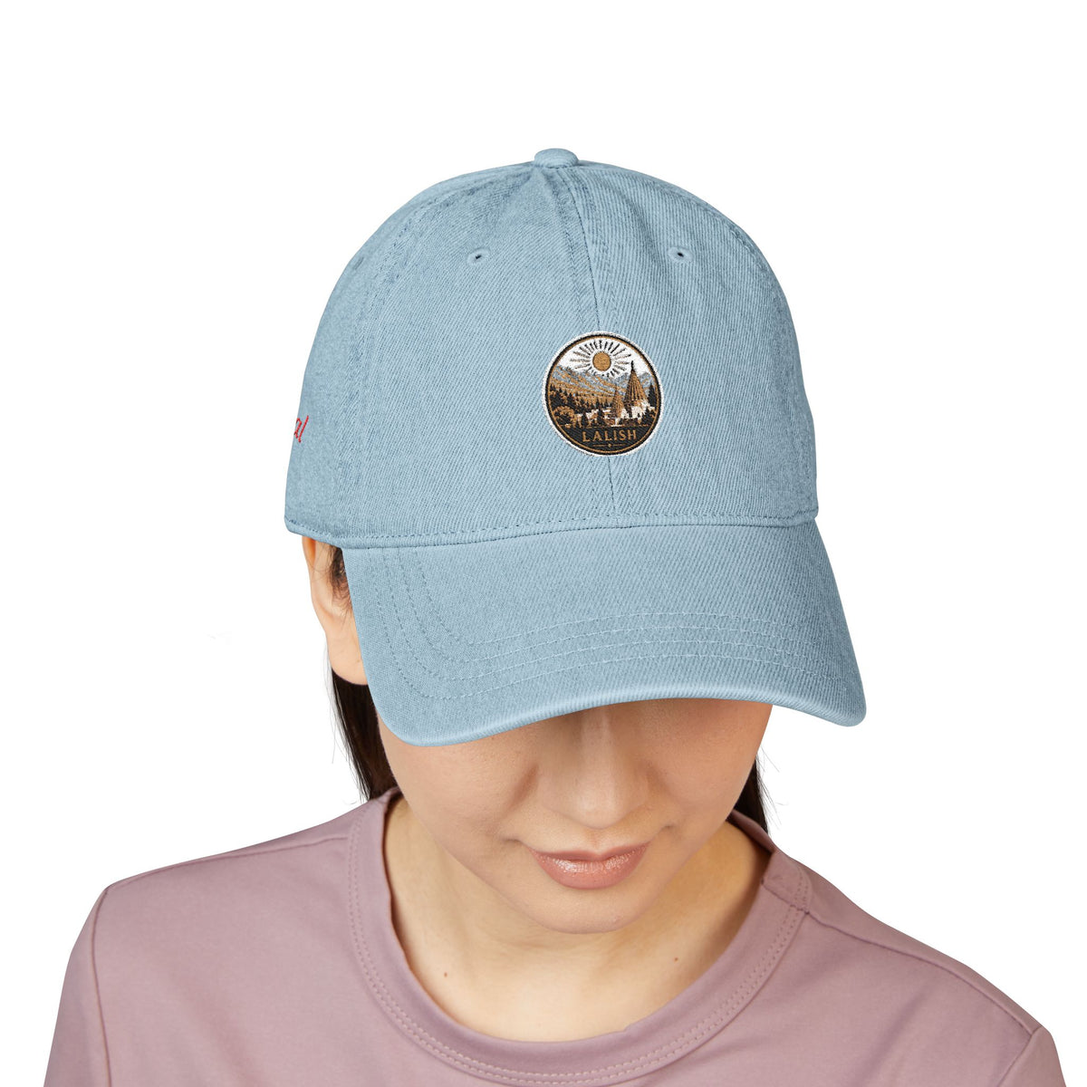 Lalish Embroidered Denim Hat