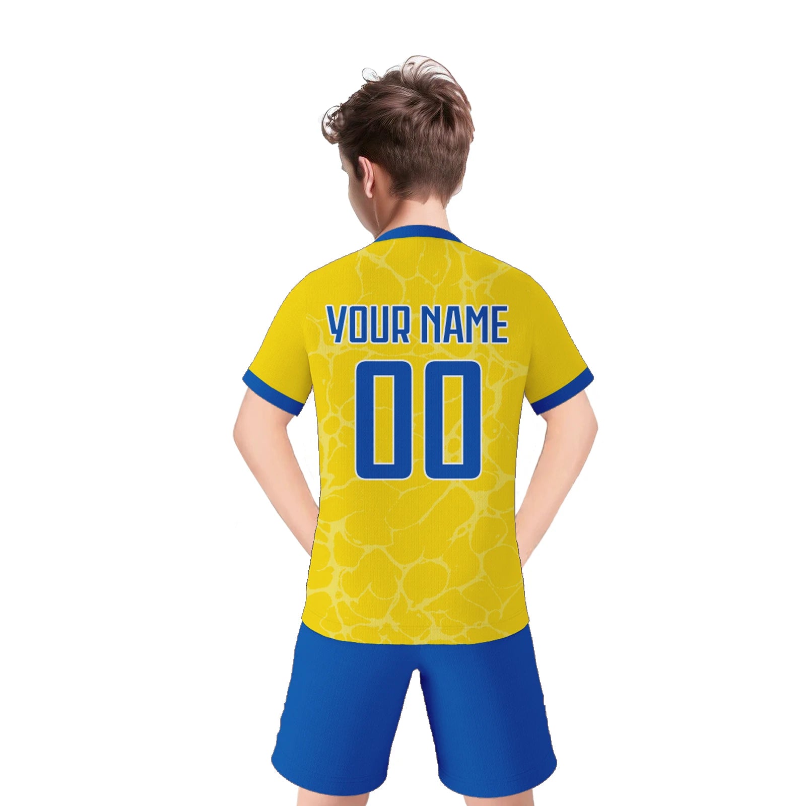 Custom Ukraine Kids Soccer Jersey