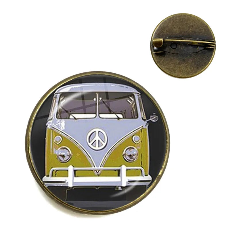 New Arrival Peace Symbol Pin Brooch