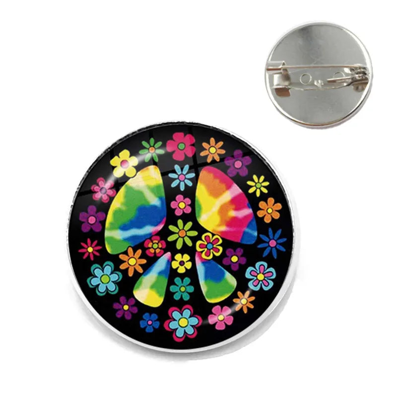 New Arrival Peace Symbol Pin Brooch