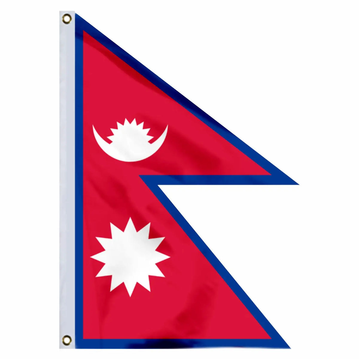Nepal Triangle Shape Flag