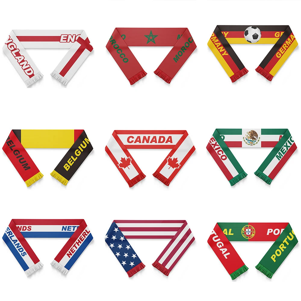 Canada Scarf,6*50inch Custom Printed ScarfFor Championship Game,Group Rally,Cultural Festival Large Outdoor Activities