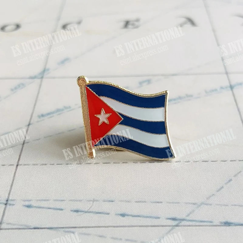 Cuban Flag Patches