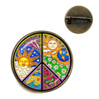 New Arrival Peace Symbol Pin Brooch