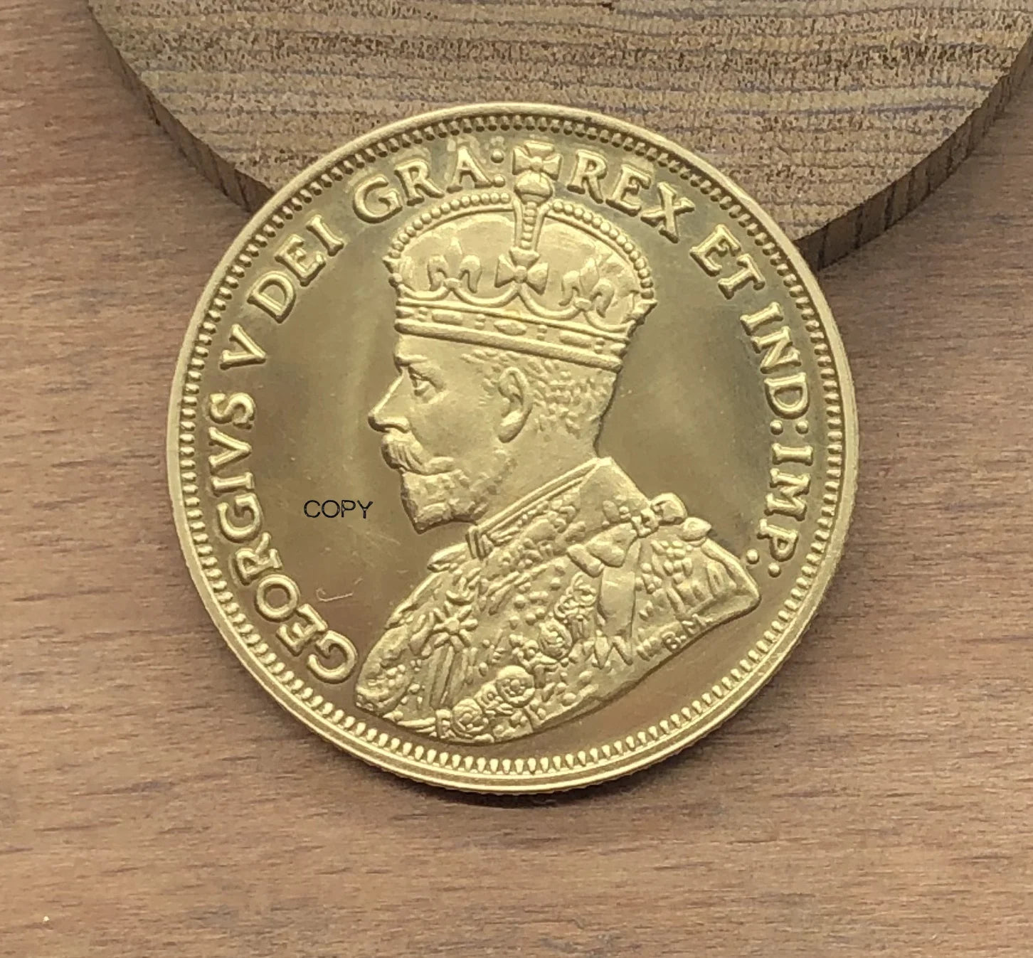 Canada 1913 10 Dollars - George V Brass Copper Gold Coin Souvenirs For Home And Gifts Metal Collectible Numismatic Coins