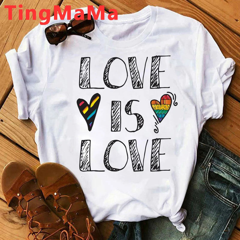 LGBTQ T Shirt Funny Rainbow