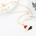 Iraq Country Map Flag Necklace
