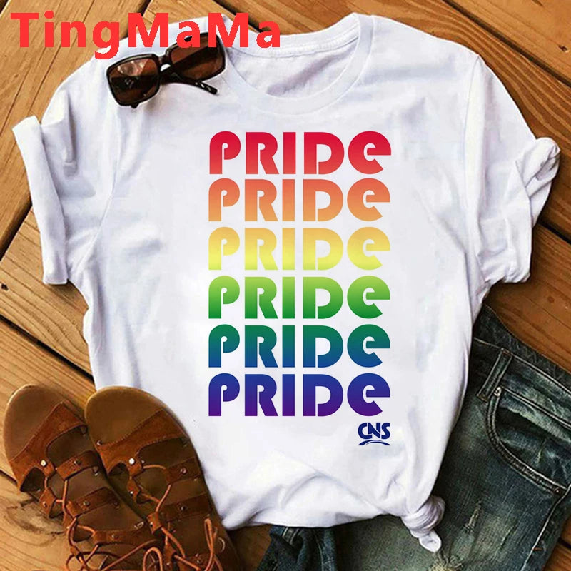 LGBTQ T Shirt Funny Rainbow