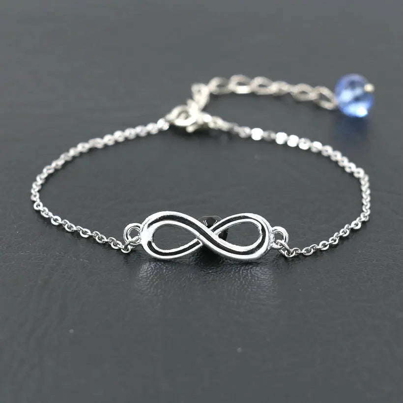 Minimal Evil Eye Bracelet