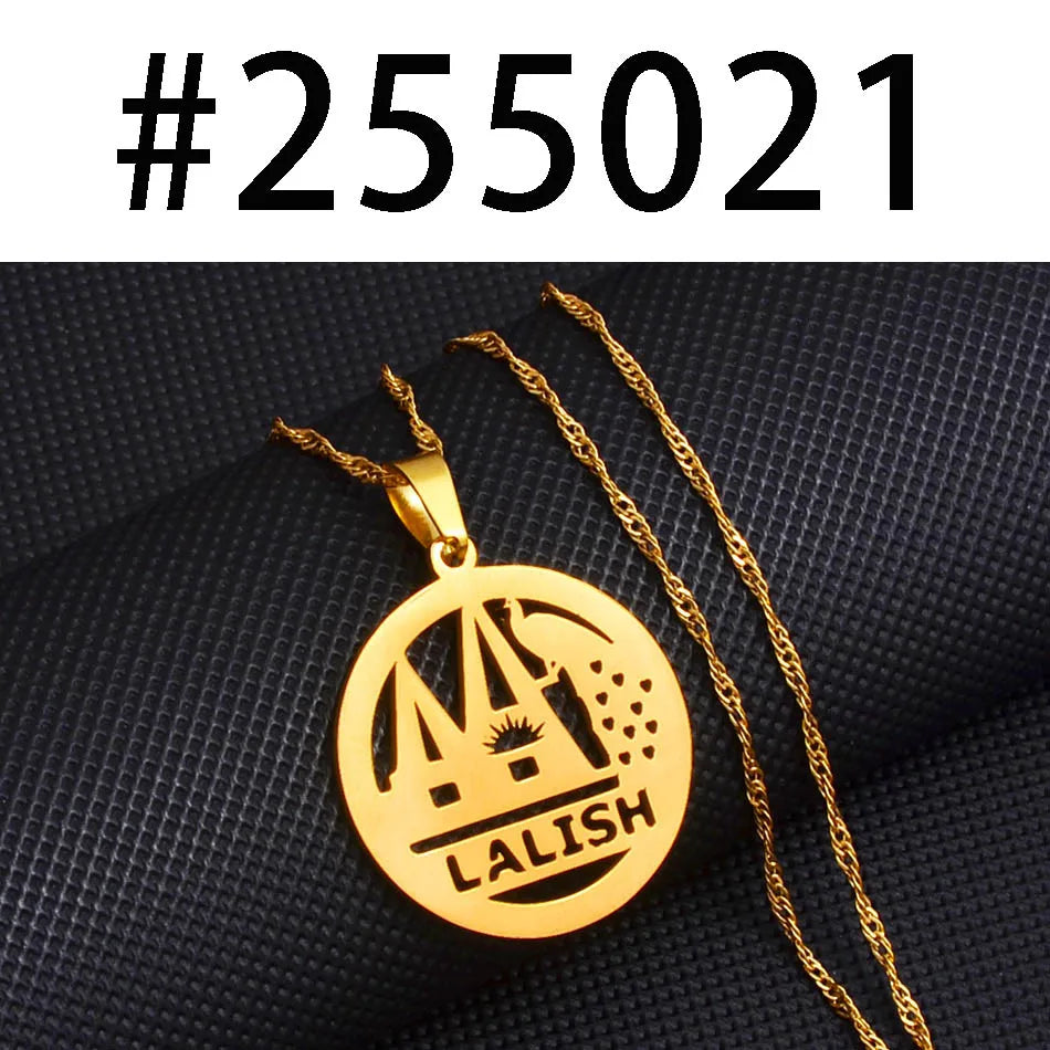 Yezidi Lalish Peacock Pendant Necklaces