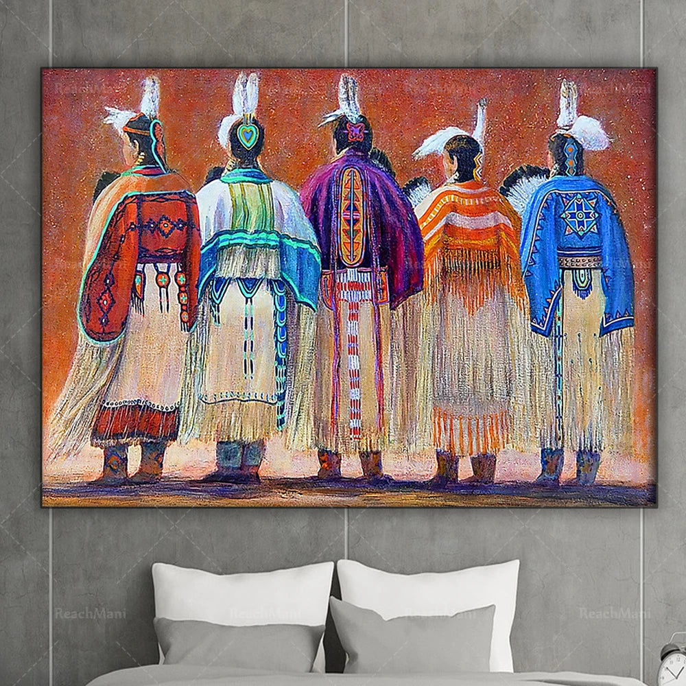 Native American Poster Home Living Decor