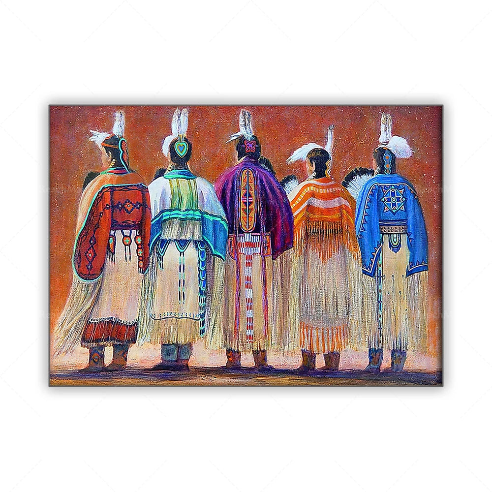 Native American Poster Home Living Decor