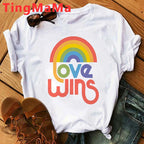 LGBTQ T Shirt Funny Rainbow