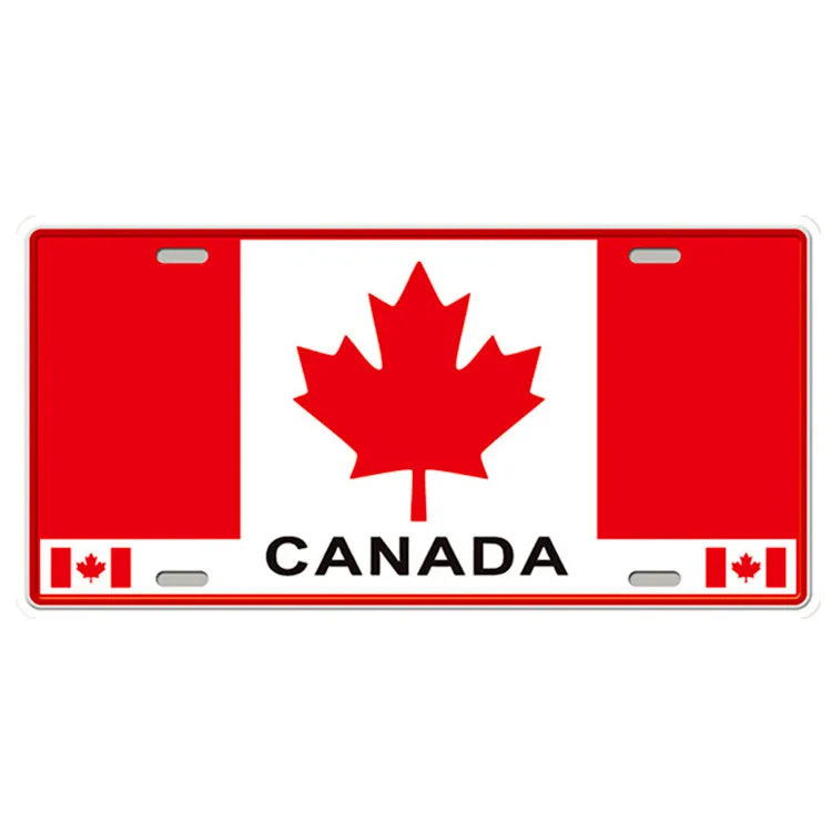 Vintage Metal Tin Sign