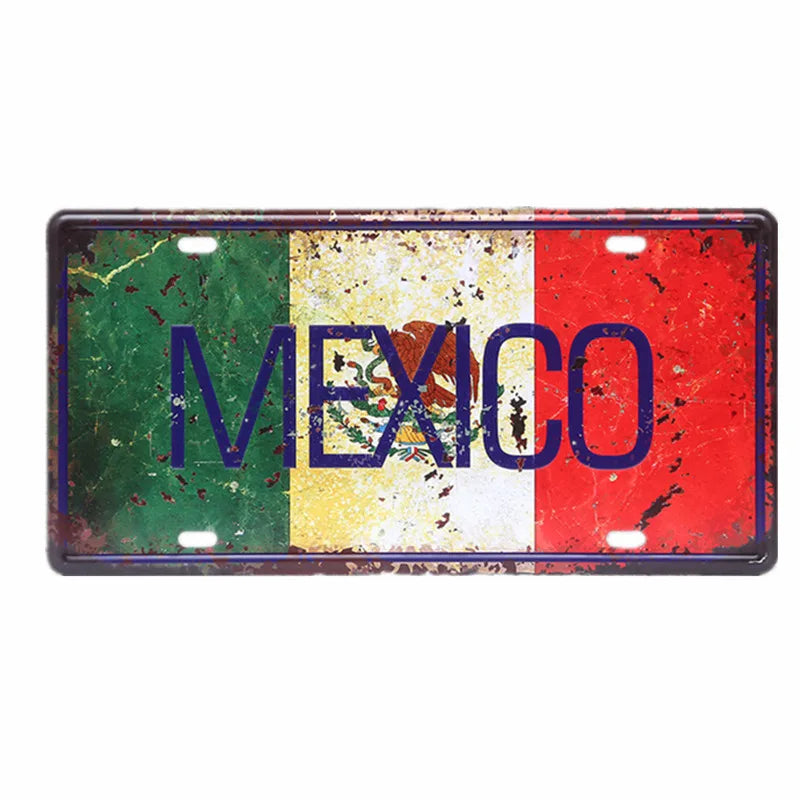 Vintage Metal Tin Sign