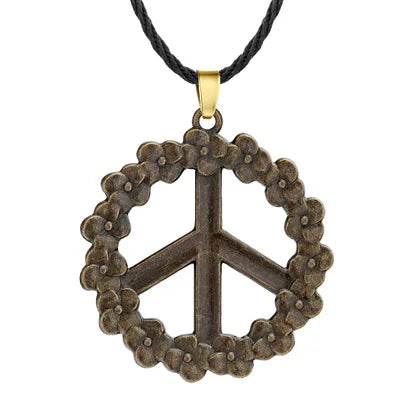 Men Slavic Peace Symbol Pendant Pacific Necklace