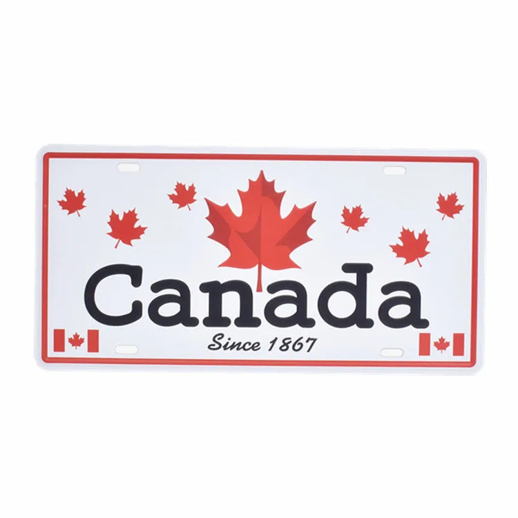 Vintage Metal Tin Sign