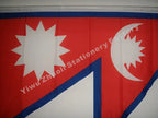 Nepal Triangle Shape Flag