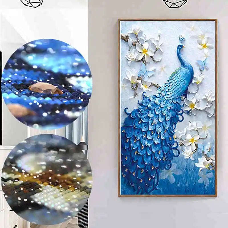 Peacock Diamond Embroidery