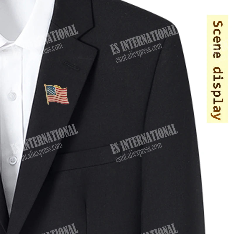 America USA National Flag Lapel Pins