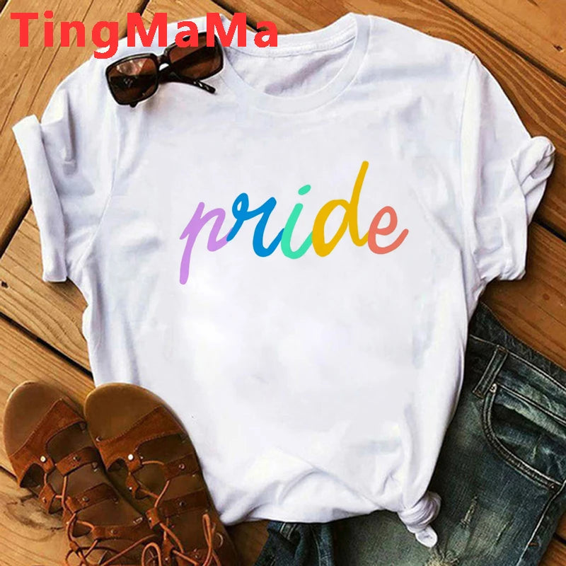 LGBTQ T Shirt Funny Rainbow