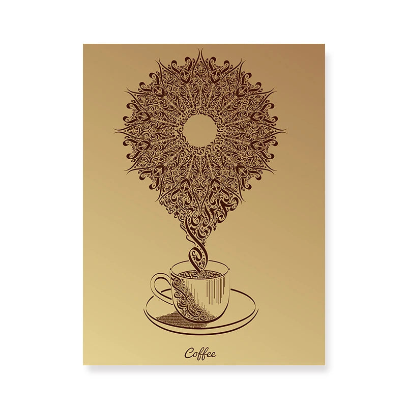 Arabic Coffee Wall Art