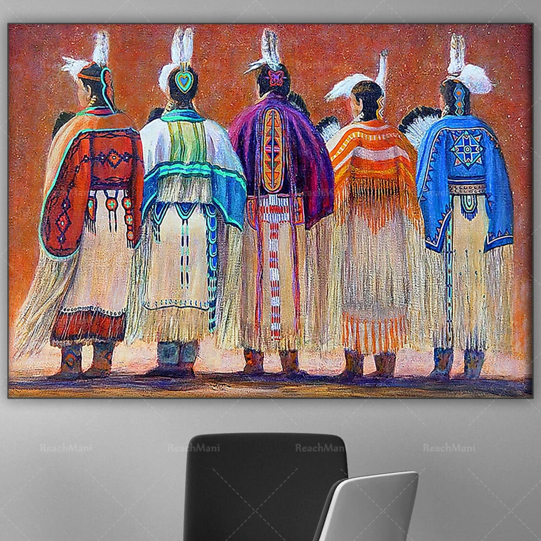 Native American Poster Home Living Decor