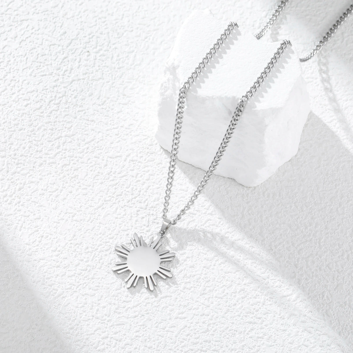 Sun Pendant Necklaces