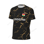 Kurdistan Flag 3D Printed T Shirt