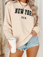 Casual USA & New York Sweatshirt Design