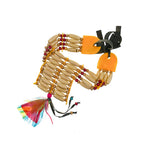 Native Indian Braids Wig Feather Headdress Earrings Bracelet Choker Necklace