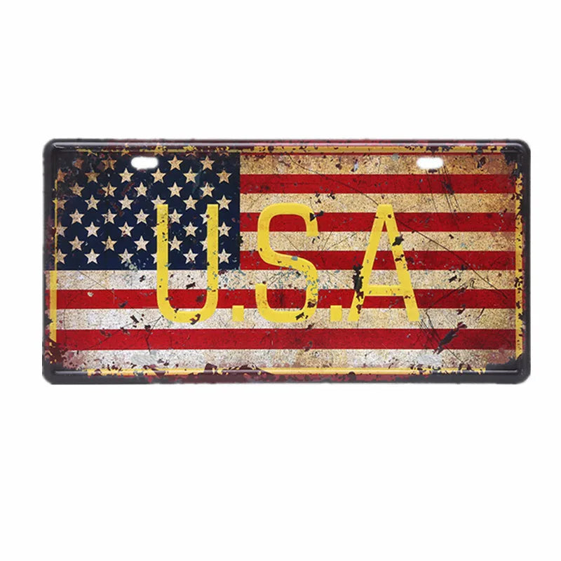 Vintage Metal Tin Sign