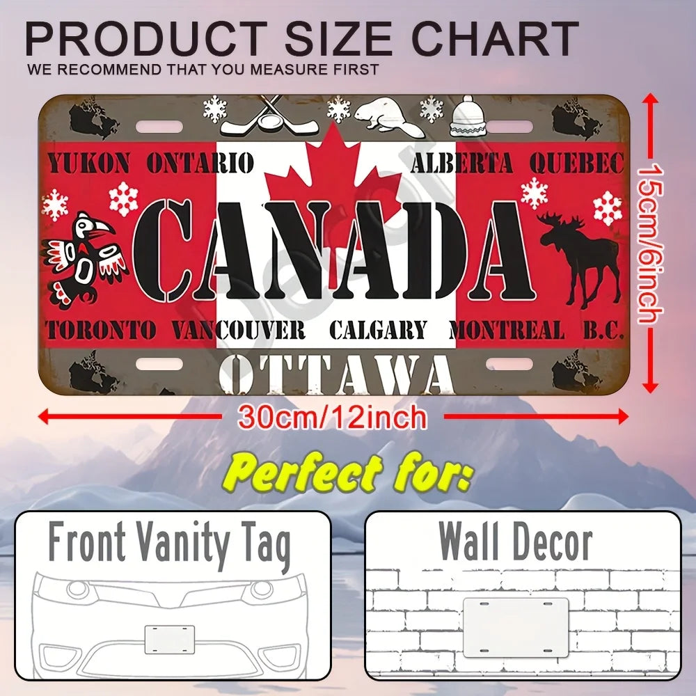 Canada License Plate