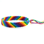 Trendy LGBTQ Braided Rope Bracelet
